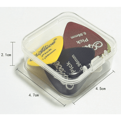 ABS Resin Guitar Picks Smooth & Scrub Surfaces for Versatile Playing