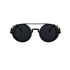 Y2K Steampunk Sunglasses Retro Spring Temple Gothic Metal UV400