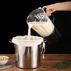 Reusable Mesh Filter Bag for Soy Nut Milk Tea Coffee Easy to Clean