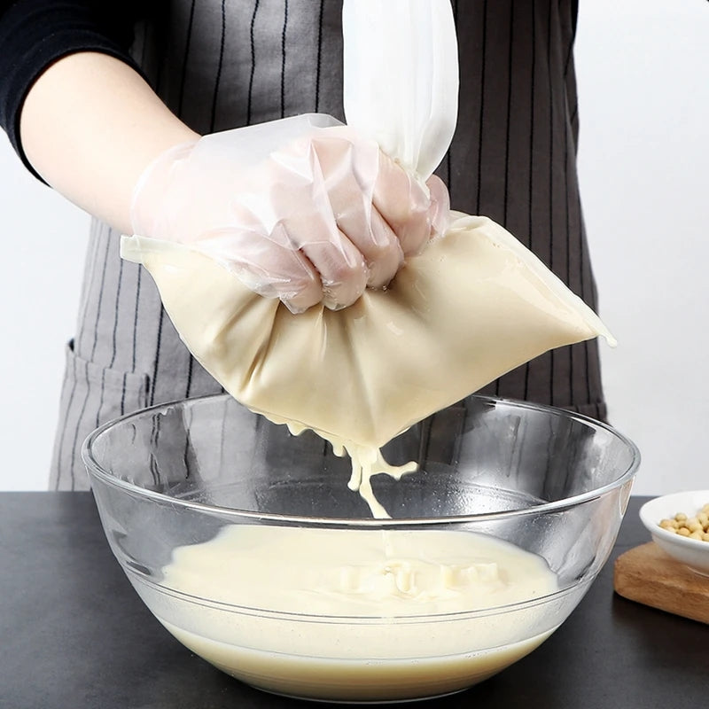 Reusable Mesh Filter Bag for Soy Nut Milk Tea Coffee Easy to Clean
