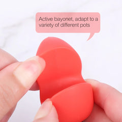 Silicone Pot Lid Holder Heat-resistant Anti-spill Rack Durable Kitchen Gadget