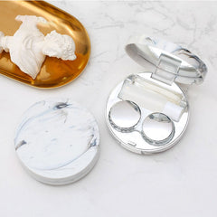 Round Lens Case Double Box Storage Lens Case Lens Protective Box For Men