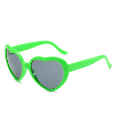Y2K Heart Sunglasses Men Women Funny Candy Glasses UV400