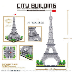 3585pcs Paris Eiffel Tower Building Blocks Set Educational Toys