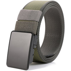Rotatable Swivel Buckle Tactical Nylon Belt for Jeans Pants