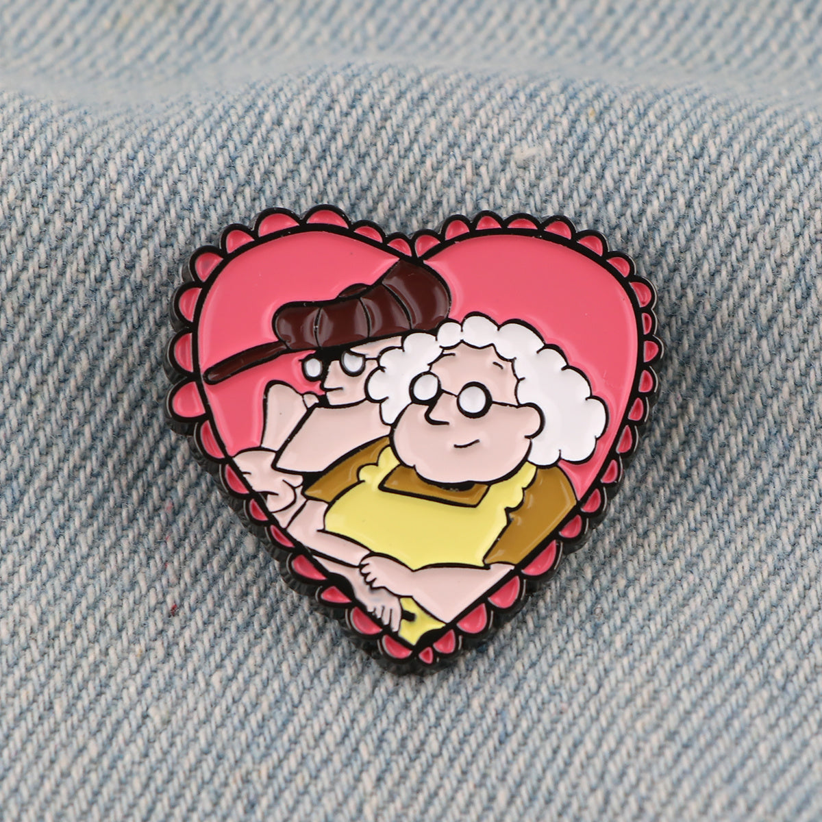 Vintage Cartoon Enamel Pin For Men Badges Brooches For Men