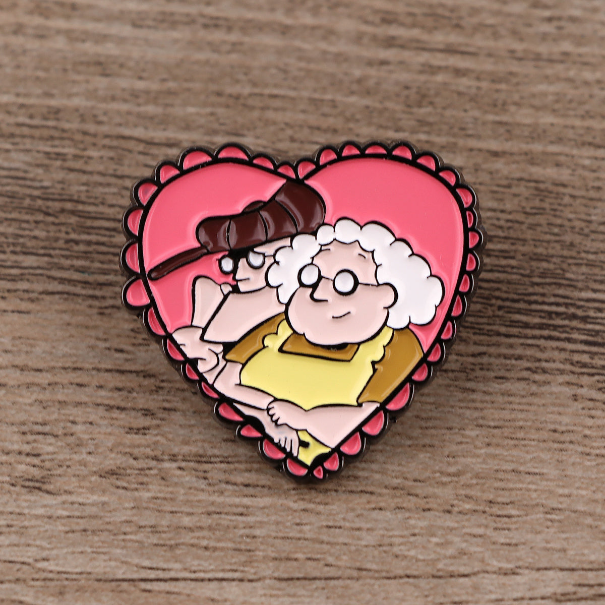 Vintage Cartoon Enamel Pin For Men Badges Brooches For Men