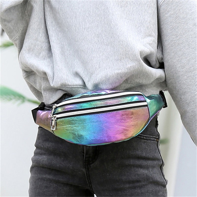 Stylish Laser Gradient Sling Bag for Women