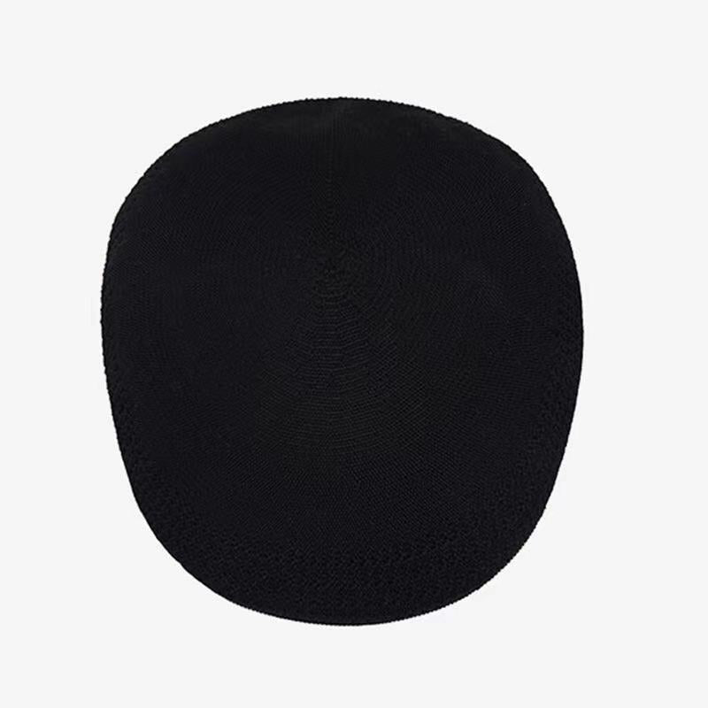 Animal Embroidery Beret Solid Painter Cap Unisex Octagonal Hat