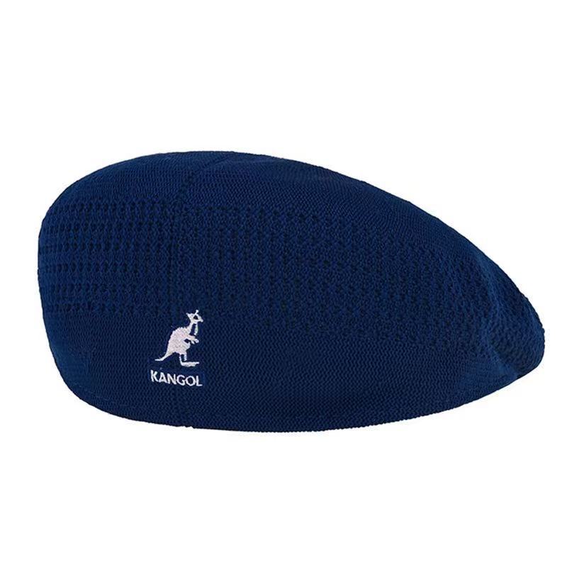 Animal Embroidery Beret Solid Painter Cap Unisex Octagonal Hat
