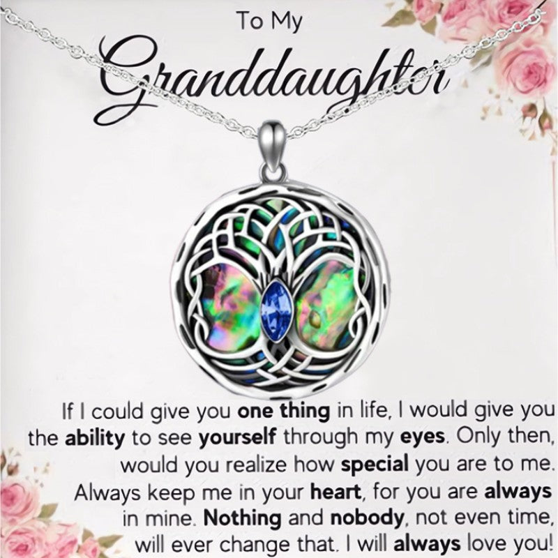 Tree Of Life Necklace for Granddaughter