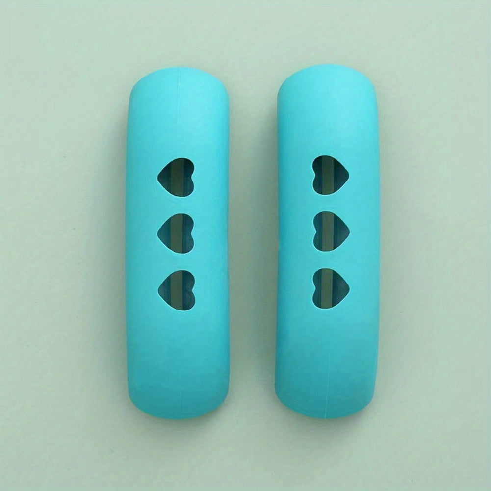 2pcs Heat Resistant Pot Handle Covers - Protect Hands from Burns