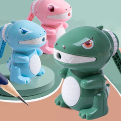 Dinosaur Mechanical Pencil Sharpener Hand Crank Lead Creative Cartoon Stationery