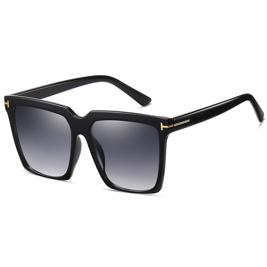 Large Square Sunglasses Gradient Anti Glare UV400