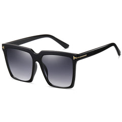 Large Square Sunglasses Gradient Anti Glare UV400