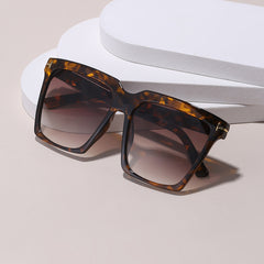 Large Square Sunglasses Gradient Anti Glare UV400