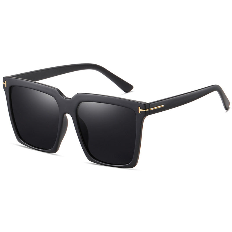 Large Square Sunglasses Gradient Anti Glare UV400