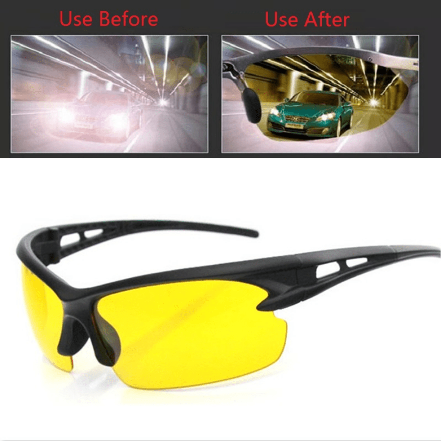 Men's Driving Sunglasses Night Vision Eyewear Outdoor Sports