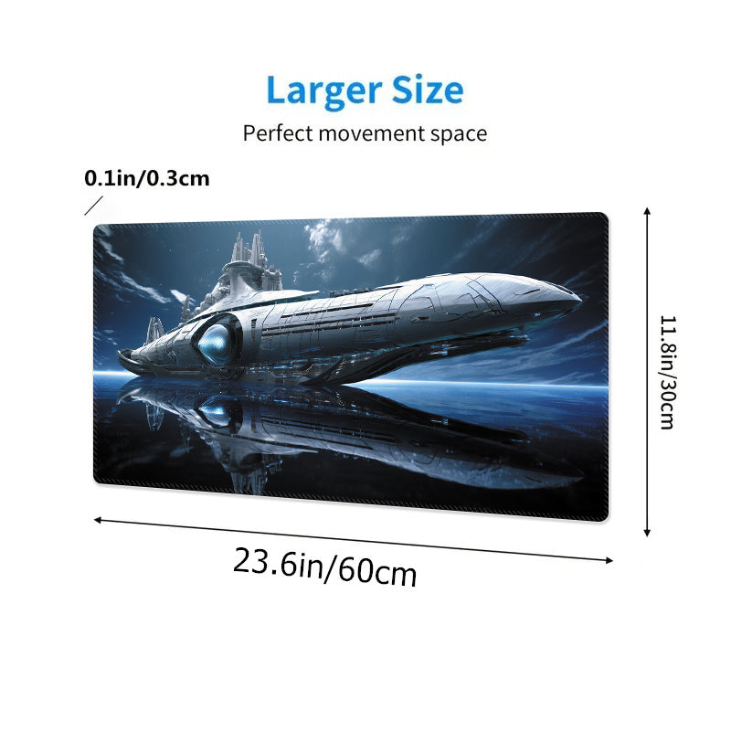 Large Gaming Mouse Pad Non-slip Rubber Keyboard Pad
