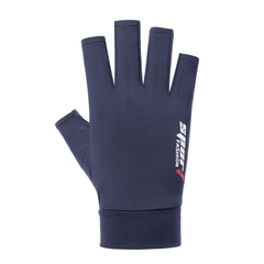 2PCS Outdoor Half Finger Gloves Anti UV Riding Gloves