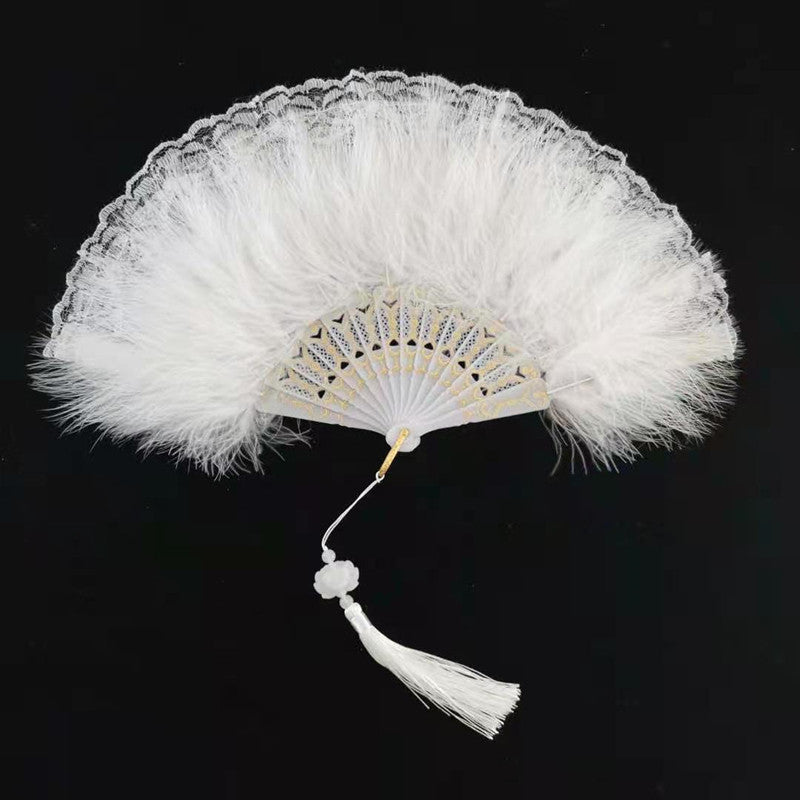 Vintage Folding Fan Stage Performance Fan