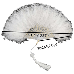 Vintage Folding Fan Stage Performance Fan