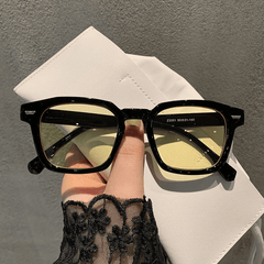 Y2K Square Sunglasses Men Women Candy Glasses UV400
