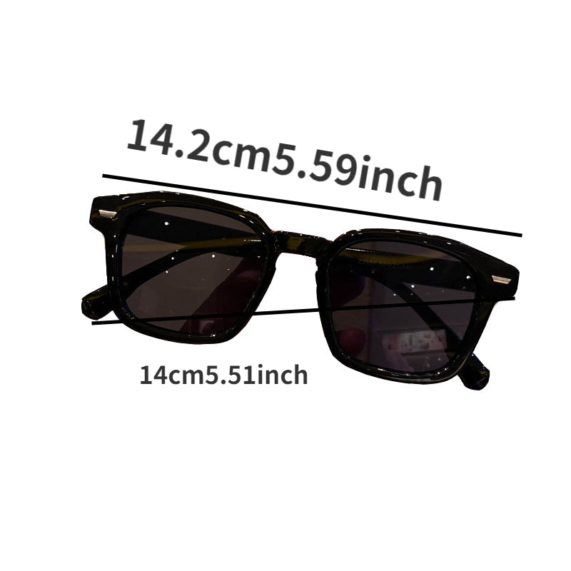 Y2K Square Sunglasses Men Women Candy Glasses UV400