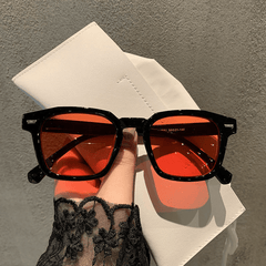 Y2K Square Sunglasses Men Women Candy Glasses UV400