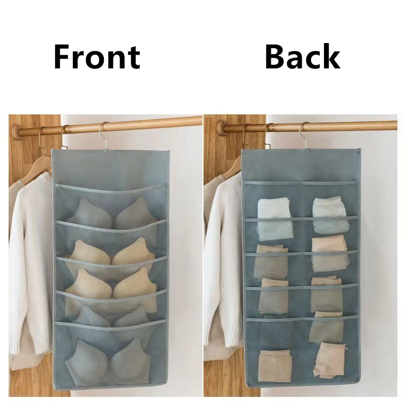 Bra Storage Bag Non Woven Lightweight Hangable Underwear Storage Bag