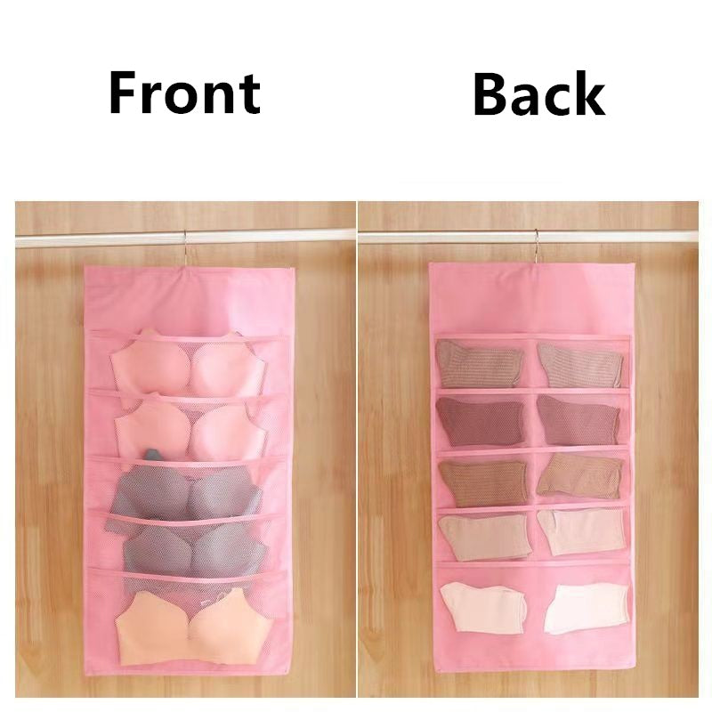 Bra Storage Bag Non Woven Lightweight Hangable Underwear Storage Bag