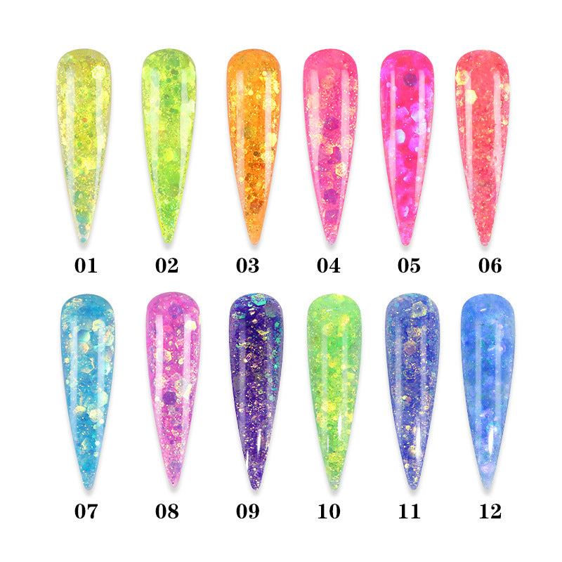 5g Glitter Acrylic Powder Nail Art Decoration