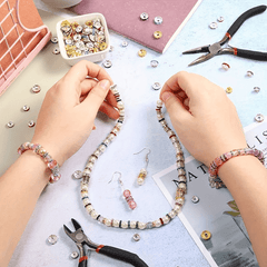 100pcs Colorful Rhinestone Beads DIY Jewelry Making Necklace Bracelet Craft