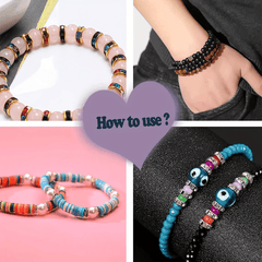 100pcs Colorful Rhinestone Beads DIY Jewelry Making Necklace Bracelet Craft