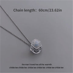 Decompression Necklace Mechanical Key Pendant Couple Matching Accessory