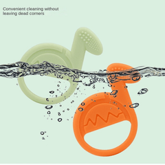 Baby Tooth Grinding Stick Music Note Silicone Dental Gel Anti Eating Hand Toy