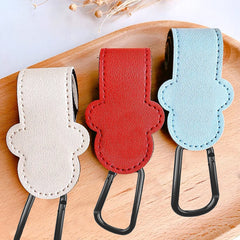Cartoon PU Leather Baby Bag Stroller Hook Rotatable Organizer Pram Accessory