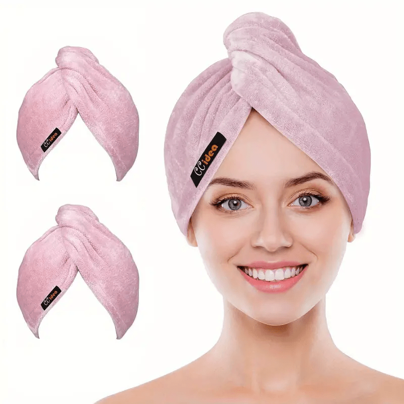 Microfiber Hair Drying Cap for Women, Quick Dry Shower Cap