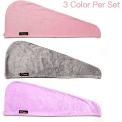 Microfiber Hair Drying Cap for Women, Quick Dry Shower Cap