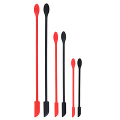 3pcs Mini Silicone Spatula Scraper Spoon Set for Makeup Beauty Cosmetic Jar