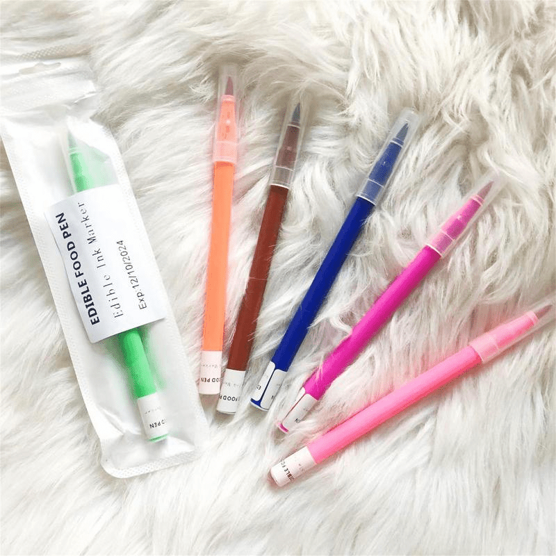 DIY Pigment Pen Drawer Pencils Markers Cake Biscuit Cookie Painting