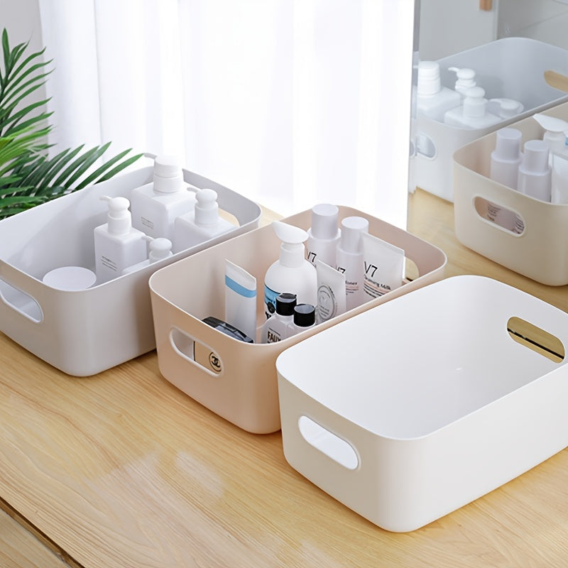 Portable Desktop Storage Box Plastic Multifunctional Storage Container
