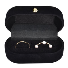 Velvet Jewellery Ring Box For Proposal