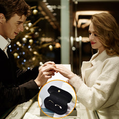 Velvet Jewellery Ring Box For Proposal