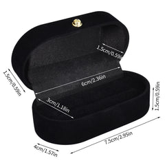 Velvet Jewellery Ring Box For Proposal