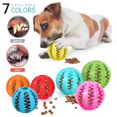 Dog Leaking Food Toy Rubber Chew Toys Interactive Molar Toy