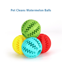 Dog Leaking Food Toy Rubber Chew Toys Interactive Molar Toy