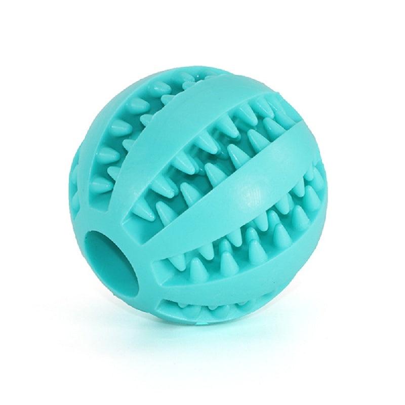 Dog Leaking Food Toy Rubber Chew Toys Interactive Molar Toy