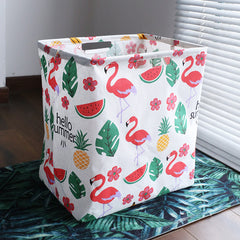 1pc Folding Hand Dirty Clothes Bucket Storage Basket Large Capacity