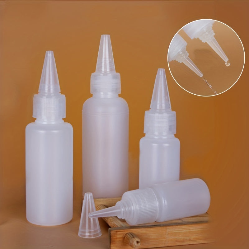 10PCS Semi Transparent Dispensing Bottles 10 20ml Easy Liquid Dispensing